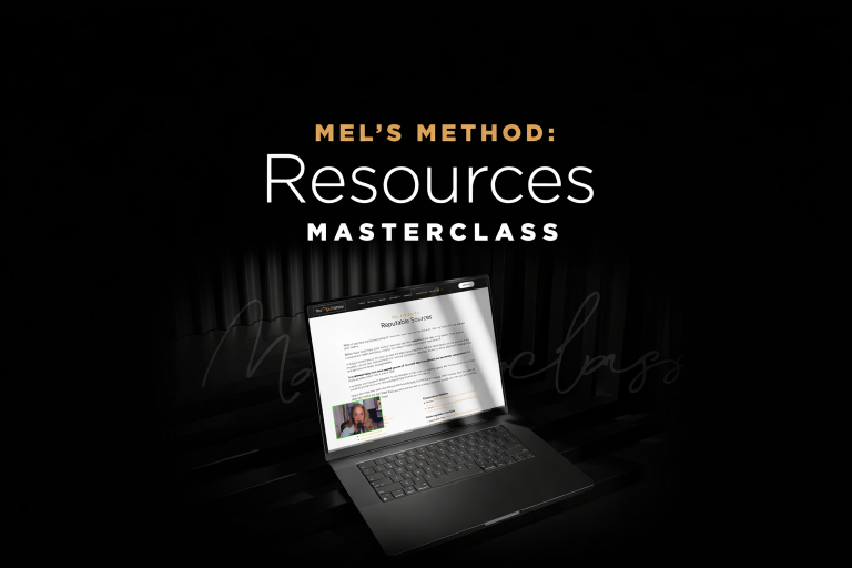 Mel’s Method: Resources Masterclass